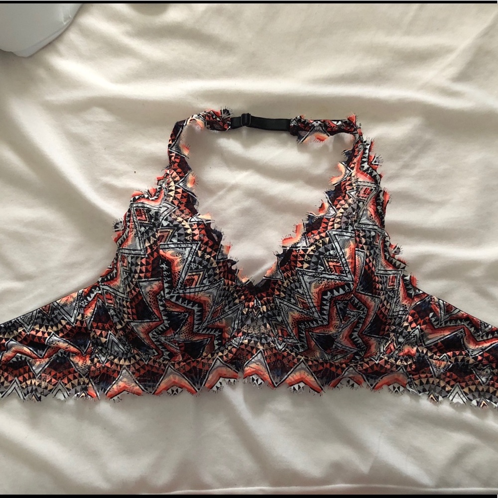 Victoria Secret Pink small pushup halter bra